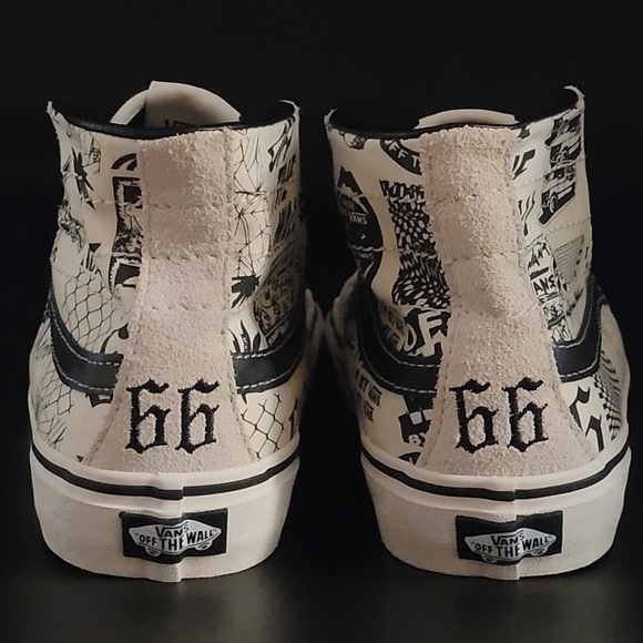 Vans SK8-Hi 138 Decon SF V66 Marshmallow, Men’s 9/Women’s 10.5 – Gently Used - Picture 5 of 14